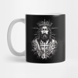 Jesus Walks On Water Mug